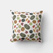 autumn pupmkins pattern クッション (正面)