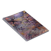 Autumn Purple Fantasy Collage ノートブック (右側)