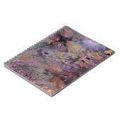 Autumn Purple Fantasy Collage ノートブック (左側)