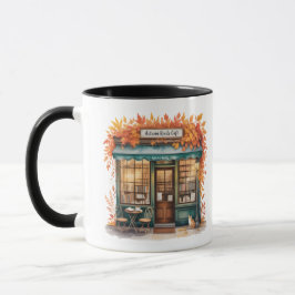 Autumn Reads Café Mug — Fall Bookstore マグカップ