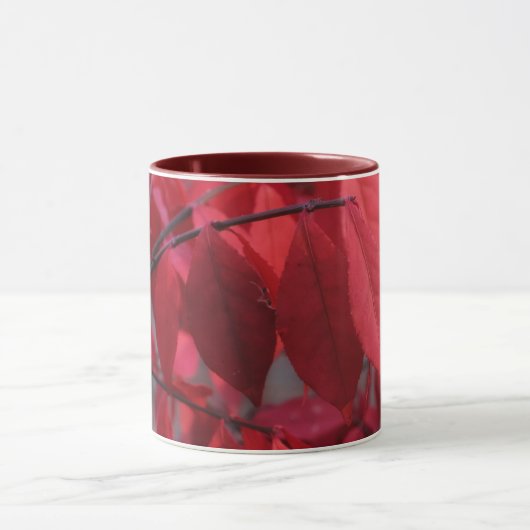 Autumn Red Two-Tone Mug マグカップ (中央)