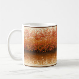 Autumn Reflection - Maple Lake Mug コーヒーマグカップ