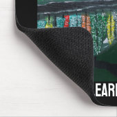 Autumn Reflection Painting by Alfred Fox マウスパッド (コーナー)