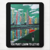 Autumn Reflection Painting by Alfred Fox マウスパッド (正面)