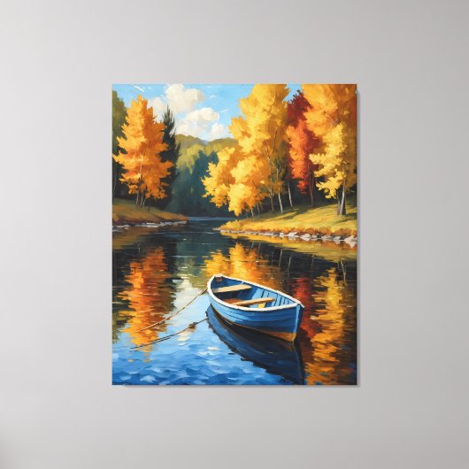 Autumn Reflections キャンバスプリント (正面)