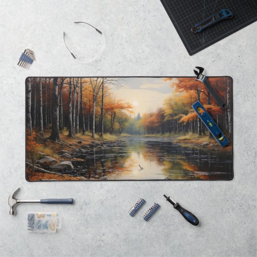 Autumn Reflections デスクマット (ワークステーション)