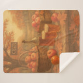 Autumn’s Pour - Rustic Cider Tasting シェルパブランケット (正面(横))