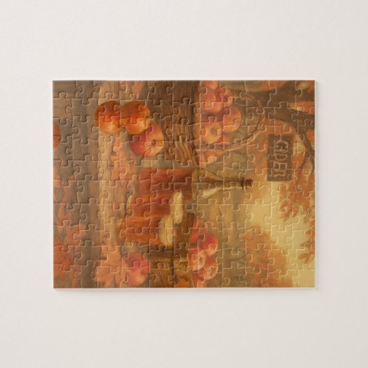 Autumn’s Pour - Rustic Cider Tasting ジグソーパズル (横)