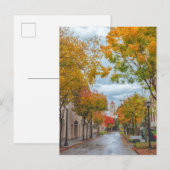 Autumn Scene at Stanford University Campus ポストカード (正面/裏面)