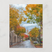 Autumn Scene at Stanford University Campus ポストカード (正面)