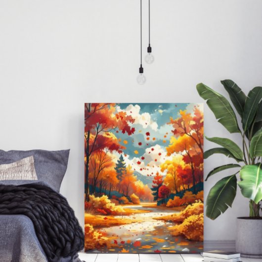 Autumn Serene Beautiful Nature Landscape ポスター