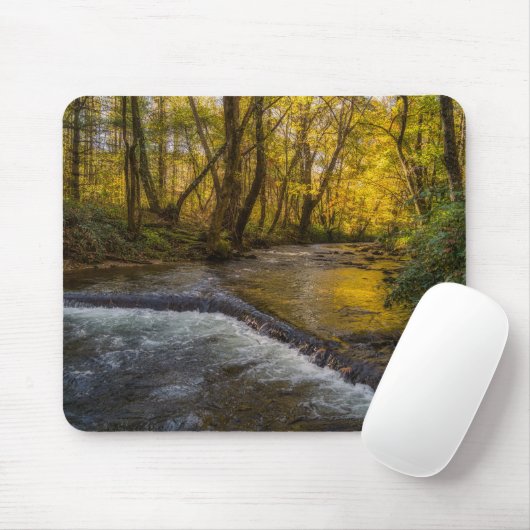 Autumn Serenity Forest Mousepad マウスパッド (マウス)