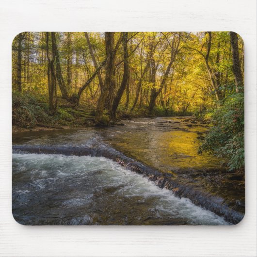 Autumn Serenity Forest Mousepad マウスパッド (正面)