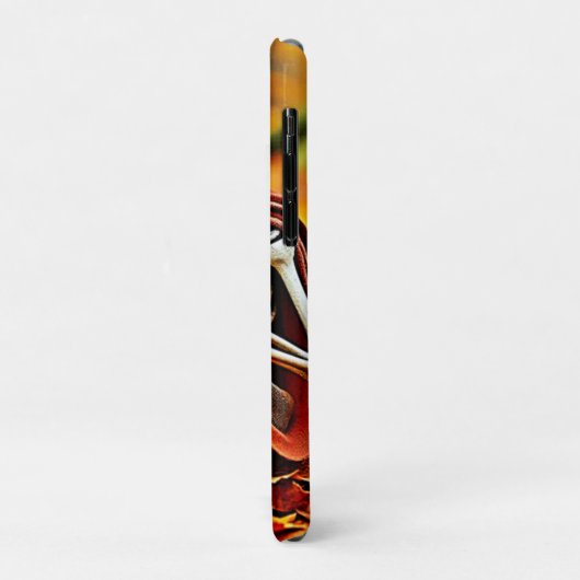 Autumn Skeleton Coffee Break Design Case-Mate iPhoneケース (裏面/左)