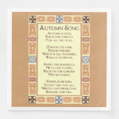 Autumn Song Vintage Harvest Art  (正面)