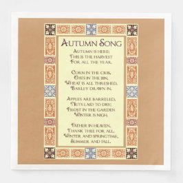 Autumn Song Vintage Harvest Art 