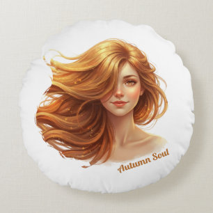 Autumn Soul Timeless Beauty 季節コレクション ラウンドクッション