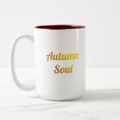 Autumn Soul | Timeless Beauty Seasonal Collection ツートーンマグカップ (左)