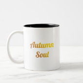 Autumn Soul | Timeless Beauty Seasonal Collection ツートーンマグカップ (左)