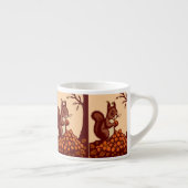 🐿️ Autumn Squirrel Espresso Mug エスプレッソカップ (右)