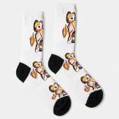 autumn squirrel kind ソックス (右)