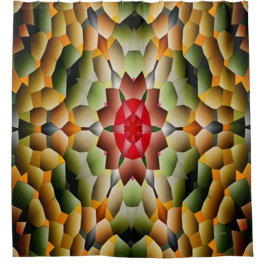 Autumn Star.... シャワーカーテン (正面)