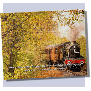 Autumn Steam Train, Bewdley, UK – 名前を追加 ジグソーパズル