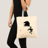 Autumn Stroll with Faithful Eyes トートバッグ (正面(商品))