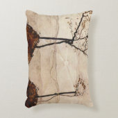 Autumn Sun and Trees by Egon Schieleヴィンテージ・アート アクセントクッション (正面(垂直))