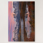 Autumn Sunrise in Torres del Paine Chile ジグソーパズル (縦)