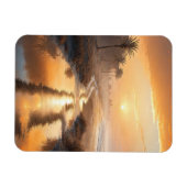 Autumn Sunset in Nature マグネット (横)