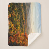Autumn Sunset | North Carolina シェルパブランケット (正面)