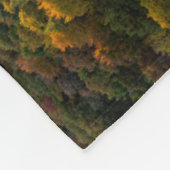 Autumn Sunset | North Carolina フリースブランケット (角)