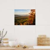 Autumn Sunset | North Carolina ポスター (キッチン)