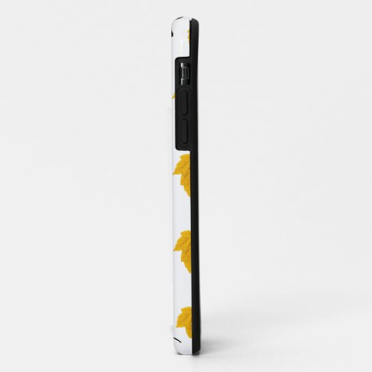 Autumn Symmetry Leaf Pattern Case-Mate iPhoneケース (裏面/左)