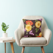 Autumn Symphony - Floral Design クッション (椅子)