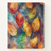 Autumn Symphony of Colors ノートブック (裏面)
