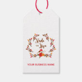 Autumn Thank Craft Articles Handmade ギフトタグ (正面)