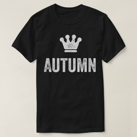 Autumn the QueenCrown & Name DesignWomen Called Au Tシャツ (デザイン正面)