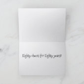 Autumn tree 80th birthday card new by Jo Images カード (内部)