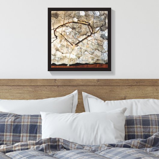 Autumn Tree in Movement by Egon Schiele キャンバスプリント (インサイチュ (寝室))