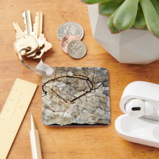 Autumn Tree in Movement by Egon Schiele キーホルダー (デスク)