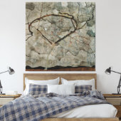 Autumn Tree in Stirred Air キャンバスプリント (インサイチュ (寝室))