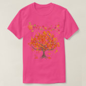 Autumn Tree Leaves Nature Forest Fall 68 Tシャツ (デザイン正面)