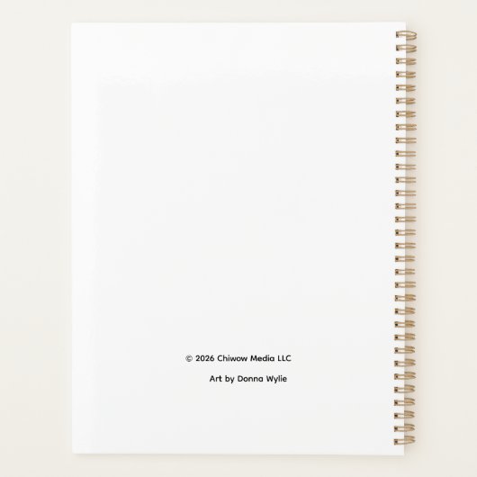 Autumn Trees プランナー手帳 (裏面)