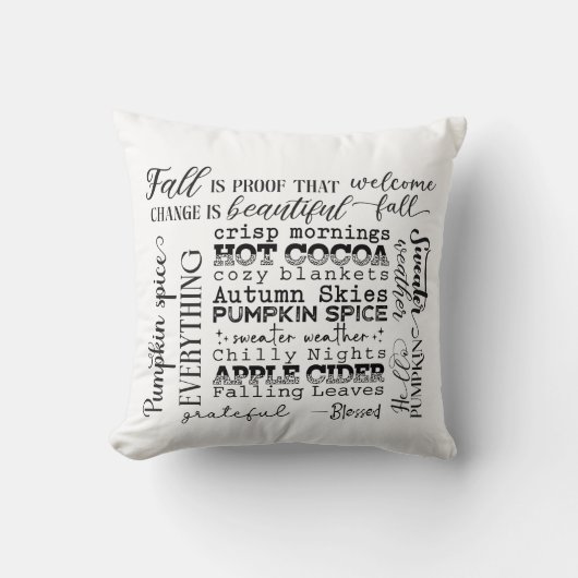 Autumn Vibes Cushion クッション (正面)