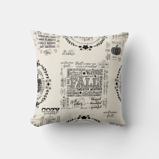 Autumn Vibes Cushion クッション (正面)