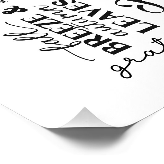 Autumn Vibes-Digital Download Poster ポスター (コーナー)