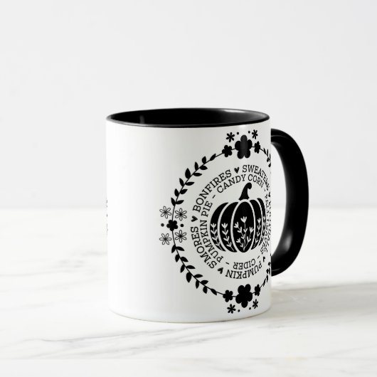 Autumn Vibes Mug マグカップ (正面右)