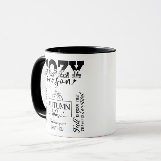 Autumn Vibes Mug マグカップ (正面左)